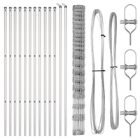Recinzione da Campo  1.6x25 m Acciaio Galvanizzato