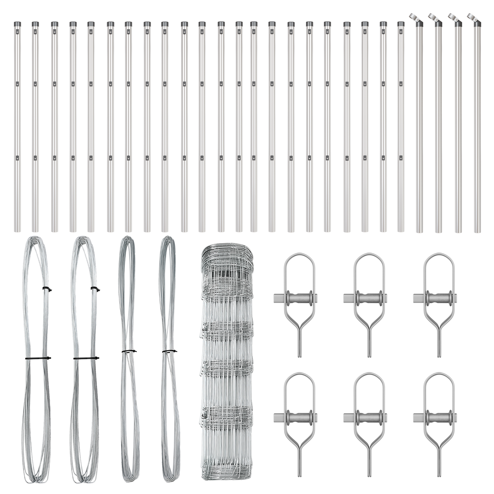 Recinzione  0.8x50 m in Acciaio Zincato