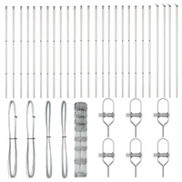 Recinzione da Campo  1x50 m in Acciaio Galvanizzato