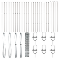 Recinzione per campi  1x50 m in acciaio zincato