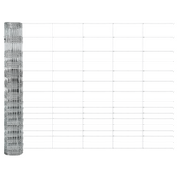 Recinzione da Campo  1.2x50 m Acciaio Zincato