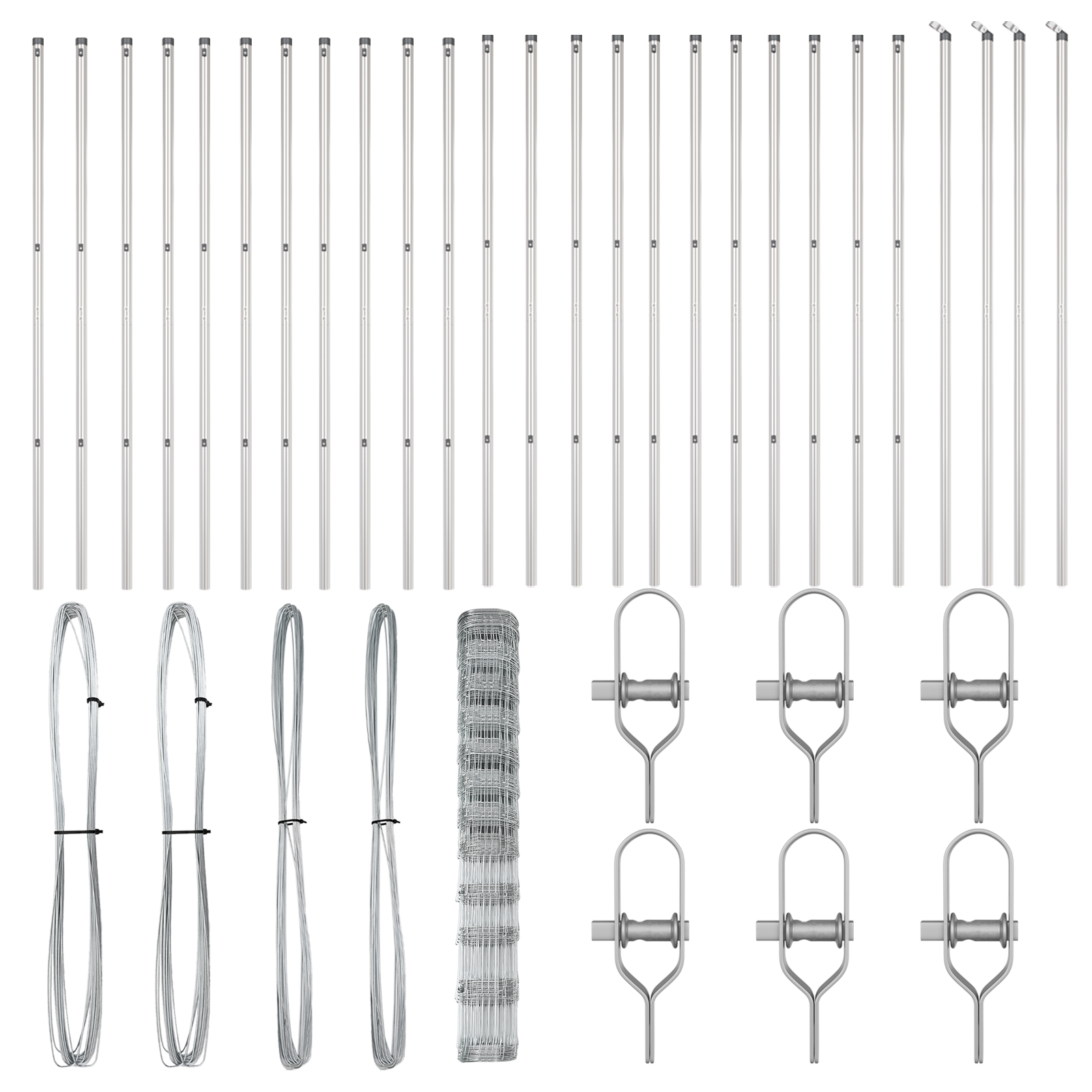Recinto  1.4x50 m in acciaio galvanizzato