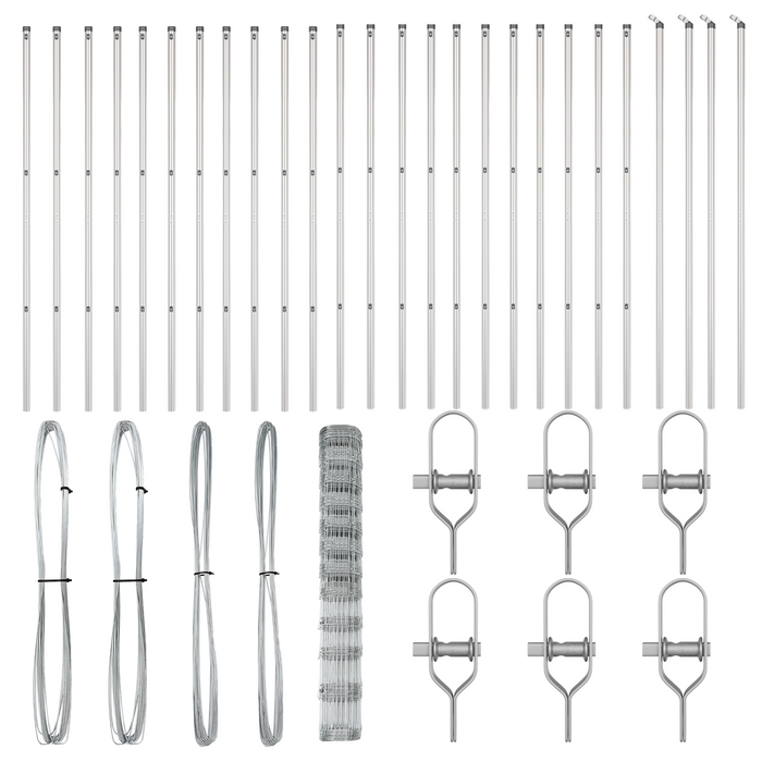 Recinto  1.4x50 m in acciaio galvanizzato