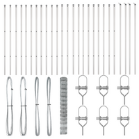 Recinto da Campo  1.4x50 m in Acciaio Zincato