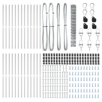 Recinto da Campo  1.4x50 m in Acciaio Zincato