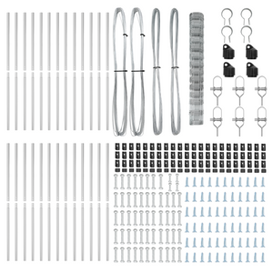 Recinzione da Campo  1.4x50 m in Acciaio Galvanizzato