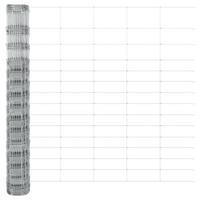 Recinzione per Campi  1.6x50 m Acciaio Zincato