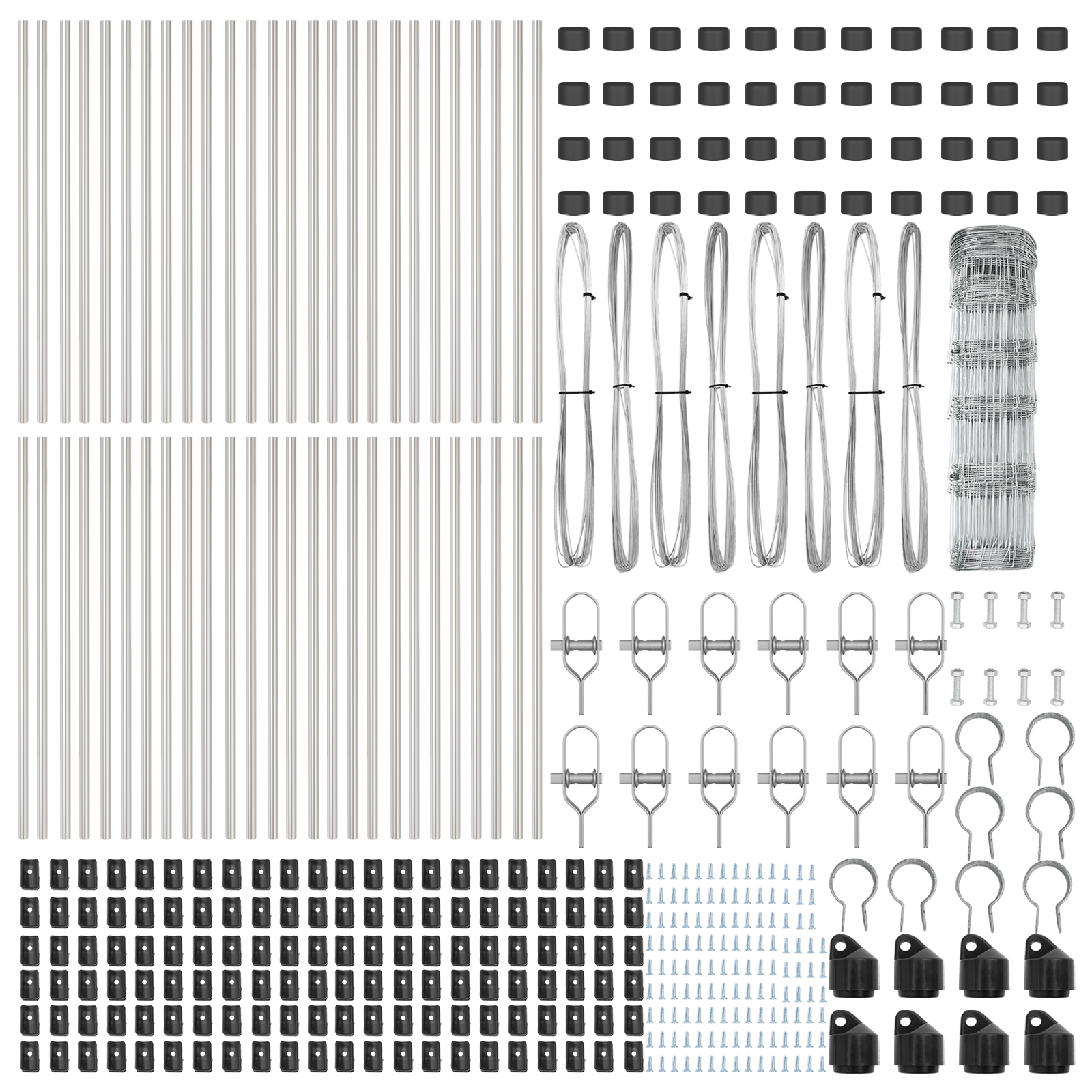 Recinzione campo  0.8x100 m Acciaio zincato