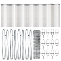 Recinzione da Campo  0.8x100 m Acciaio Zincato