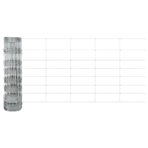 Recinzione da Campo  0.8x100 m Acciaio Zincato