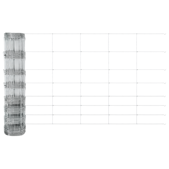 Recinzione da Campo 1x100 m Acciaio Galvanizzato