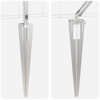 Recinzione  1x25 m Acciaio Galvanizzato