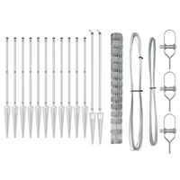Recinzione per Campi  1.4x25 m Acciaio Zincato