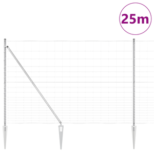 Recinto  1.6x25 m Acciaio Zincato