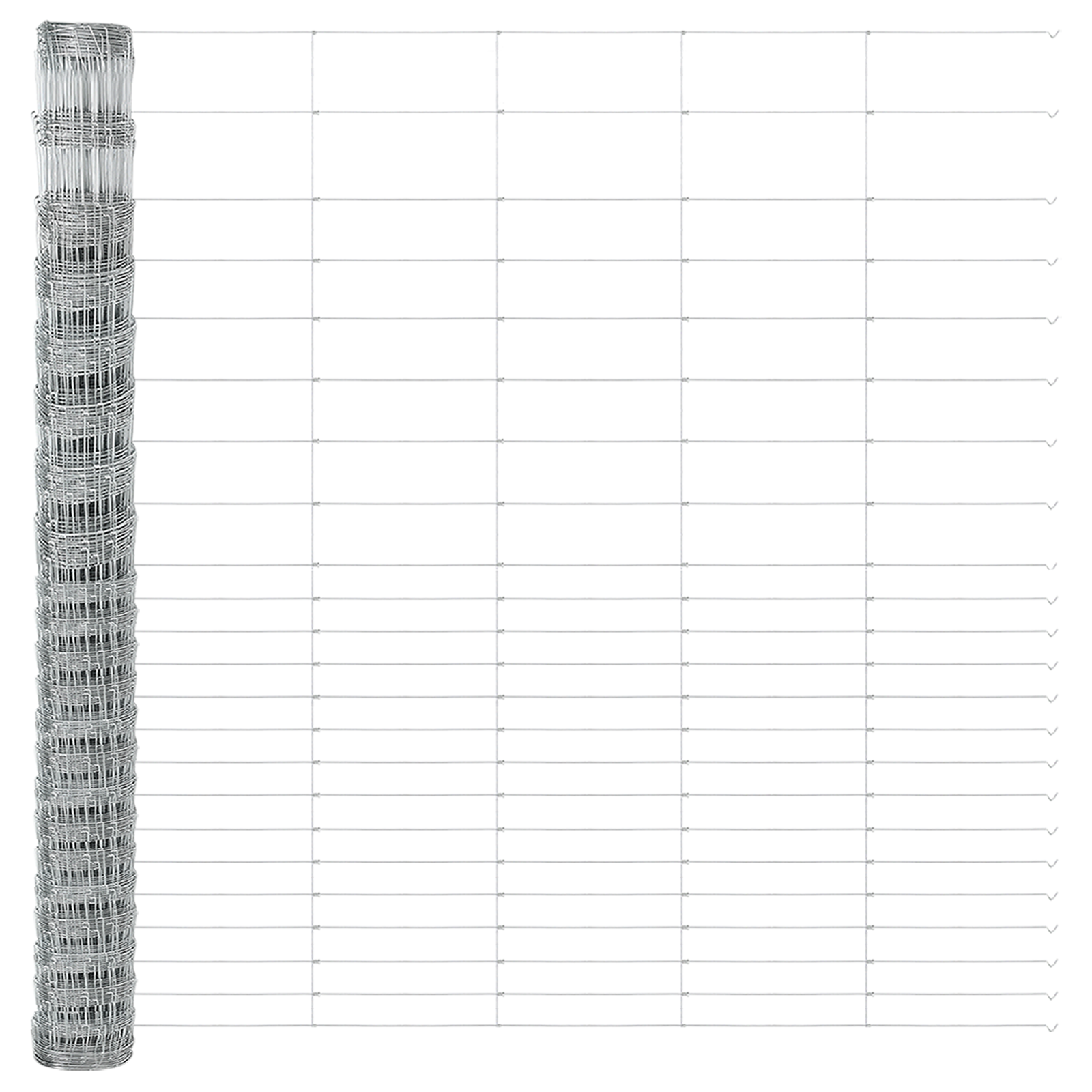 Recinto per Animali 1.6x25 m Acciaio Zincato