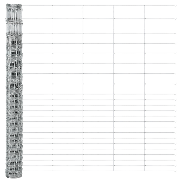 Recinto per Animali 1.6x25 m Acciaio Zincato