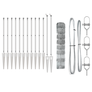 Recinzione per Campo  0.8x50 m Acciaio Galvanizzato