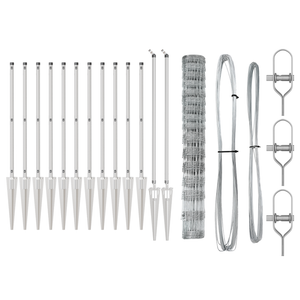 Recinzione da Campo  1.2x50 m in Acciaio Zincato