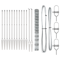 Recinzione da Campo  1,5x50 m Acciaio Galvanizzato