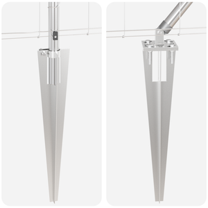 Recinzione da Campo  1x100 m Acciaio Galvanizzato