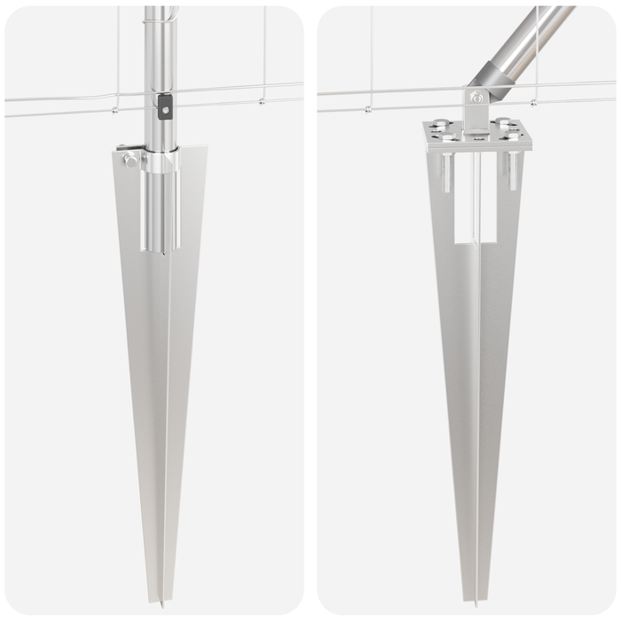 Recinzione da Campo  1x100 m Acciaio Galvanizzato