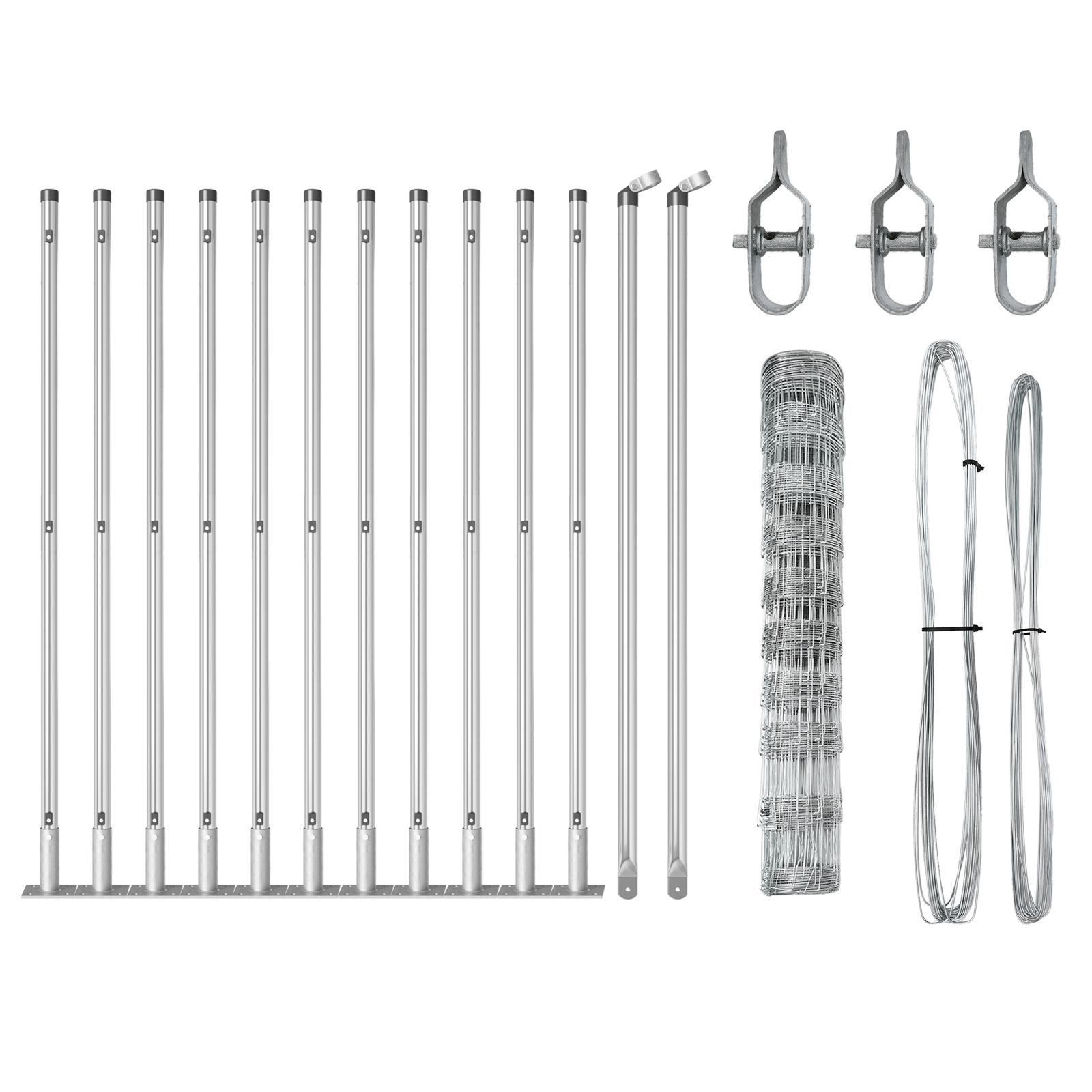 Recinto per campi  1x25 m Acciaio zincato