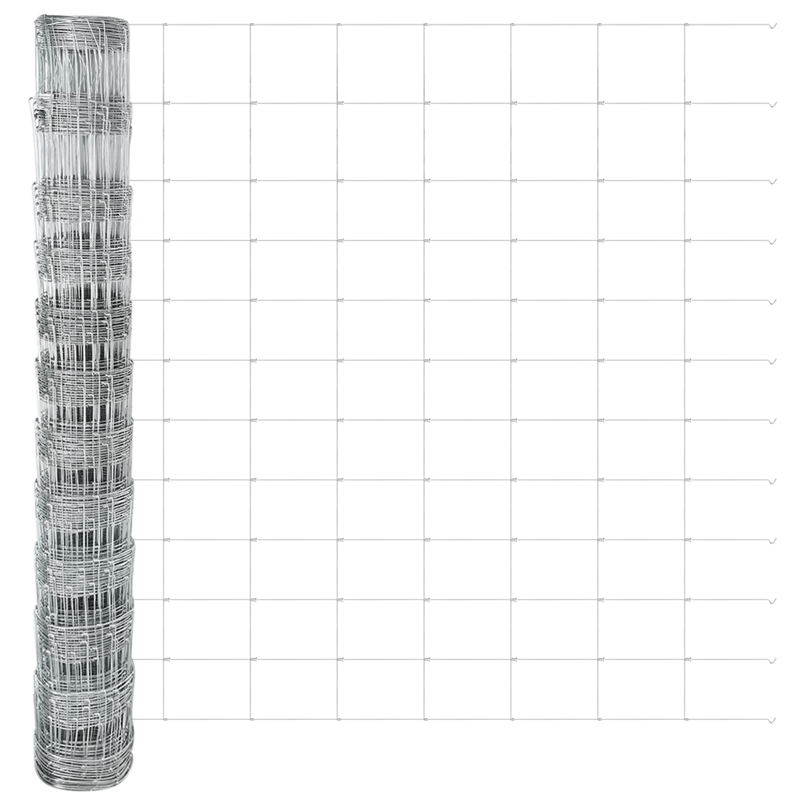 Recinzione Campo 1,2x25 m Acciaio Galvanizzato