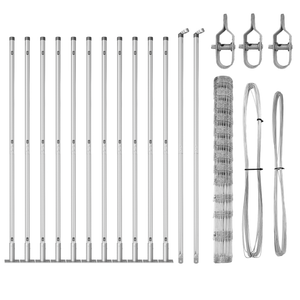 Recinzione  1.5x25 m in Acciaio Zincato