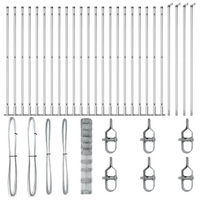 Recinzione da Campo  1.2x50 m Acciaio Galvanizzato
