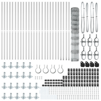 Recinzione da Campo  1.2x50 m Acciaio Galvanizzato