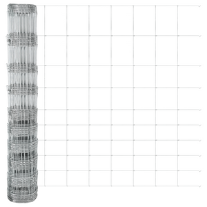 Recinzione da Campo  1.2x50 m Acciaio Galvanizzato