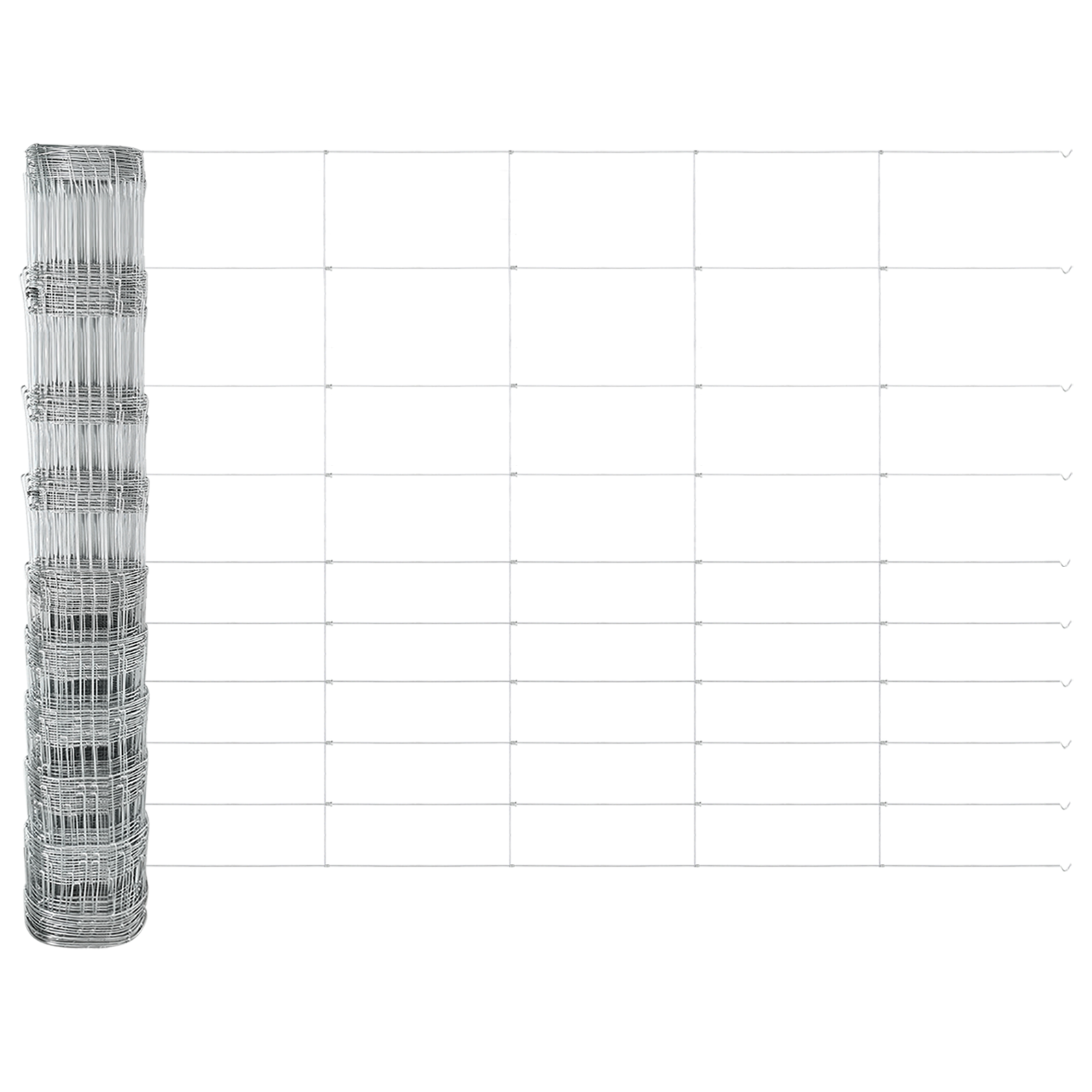 Recinzione per Campi  1,2x50 m Acciaio Zincato