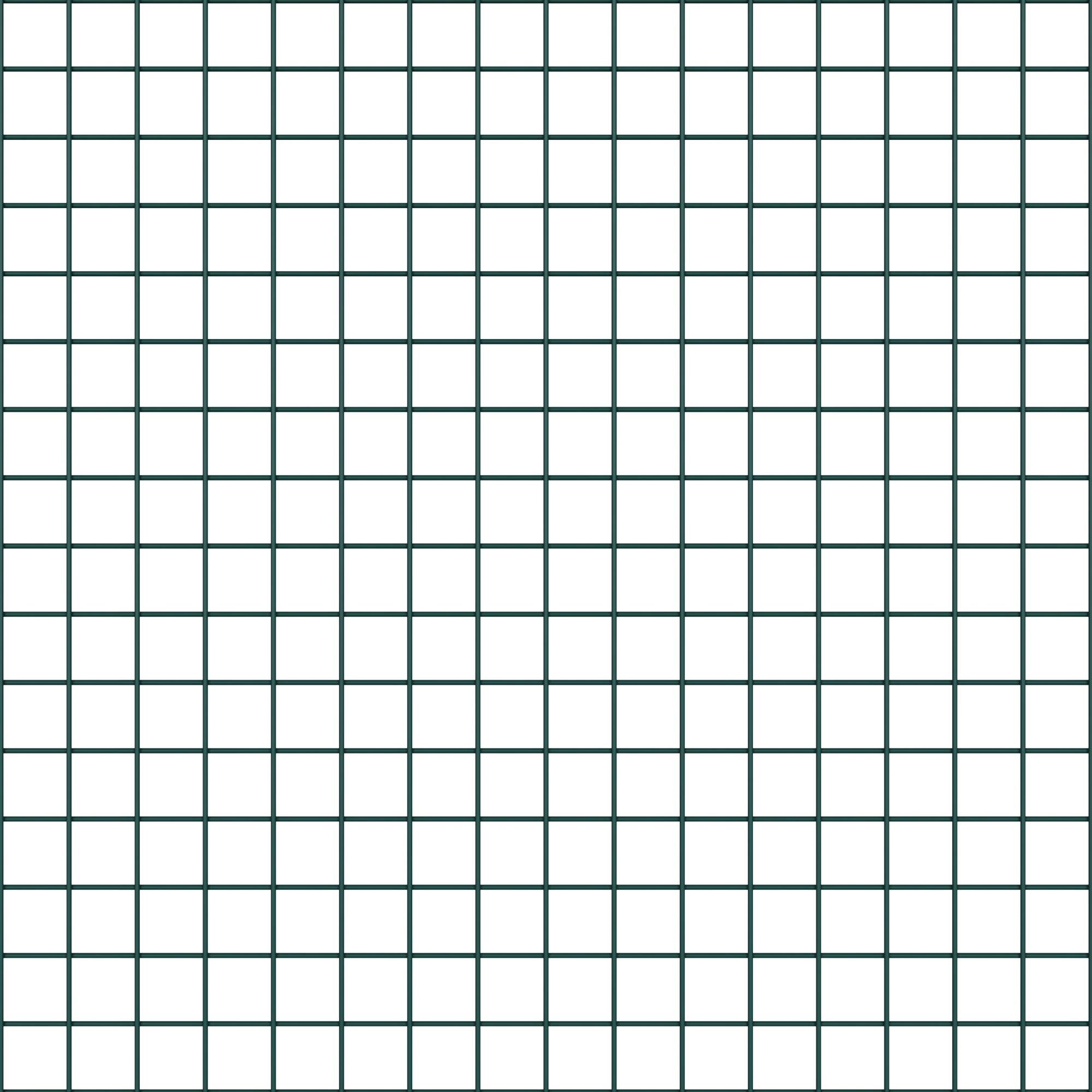 Recinzione in Filo Saldato con 13 Post Verde 1.5x25 m Acciaio