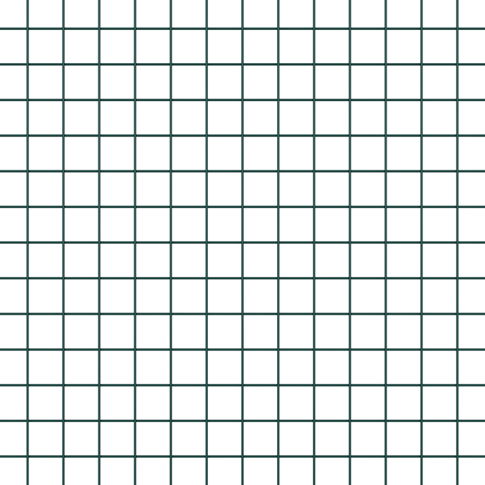 Recinzione Filo Saldato con 13 Post Verde 0.8x100 m Acciaio