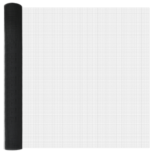 Set di Pali per Recinzione Rivestito in PVC Set di 2 Grigio