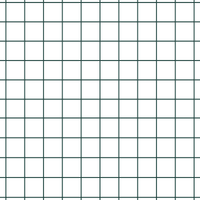 Recinzione in Rete Saldato con 13 Picchetti Verde 0.8x25 m Acciaio