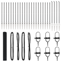 Recinzione in Rete Saldato con 13 Picchetti Grigi 1.2x50 m Acciaio