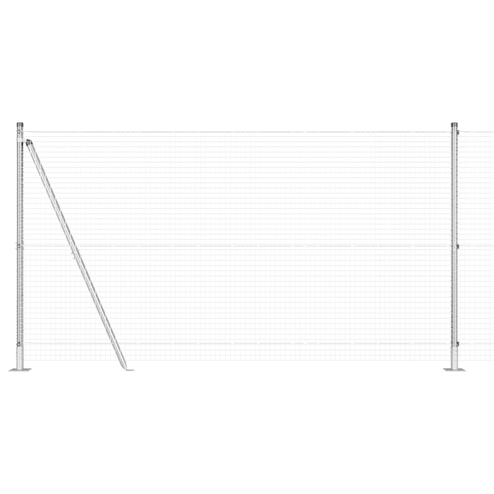 Rete Saldature con 13 Pali Flangiati 1.2x50 m Acciaio Galvanizzato