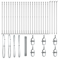 Rete Saldature con 13 Pali Flangiati 1.2x50 m Acciaio Galvanizzato