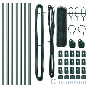 Recinzione Esagonale  Verde 0,5x10 m Acciaio