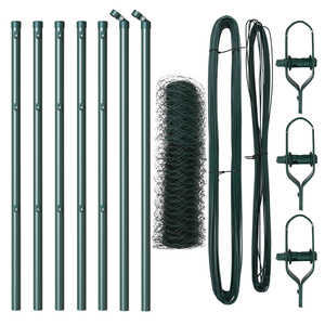 Recinzione Esagonale  Verde 0,5x10 m Acciaio