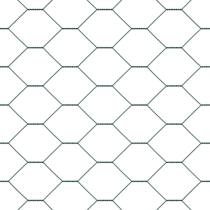 Recinzione Esagonale  Verde 1.5x10 m Acciaio