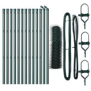 Recinzione Esagonale  Verde 0.4x25 m Acciaio