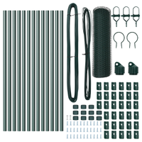 Recinzione Esagonale  Verde 0.6x25 m Acciaio