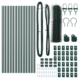 Recinto Esagonale  Verde 0.6x25 m Acciaio