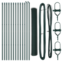 Recinzione Esagonale  Verde 1.4x25 m Acciaio