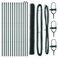 Recinzione esagonale  Verde 1.6x25 m Acciaio