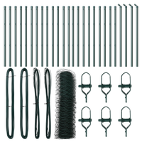 Recinto esagonale  Verde 0.5x50 m Acciaio