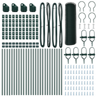Recinzione Esagonale  Verde 0.6x50 m Acciaio