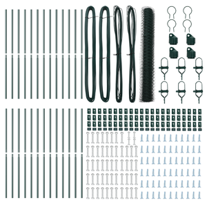 Recinzione Esagonale  Verde 1x50 m Acciaio